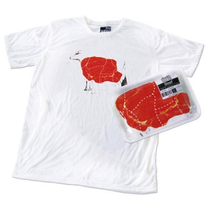 可爱的创意食品T恤