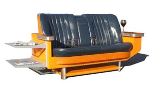 废物利用之老冰箱沙发