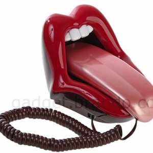 夸张的大舌头电话