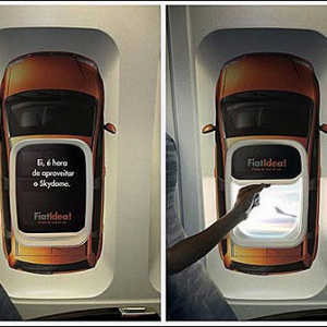 创意客机广告赏