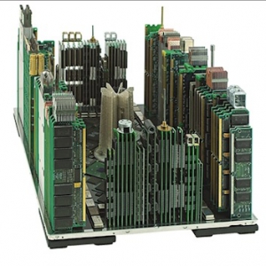 DIY电子都市模型