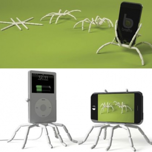 灵活的蜘蛛腿手机搁架