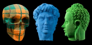 创意3D火柴雕塑