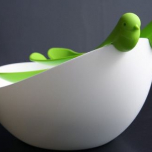 可爱小鸟沙拉碗