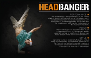 运动型头带式耳机