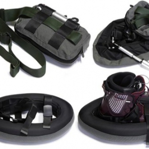 雪地折叠充气鞋套