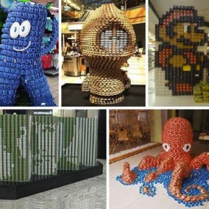 超市的创意展示赏