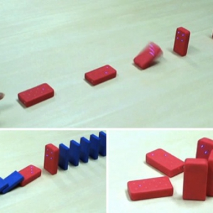 感应式多米诺骨牌