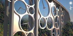 太阳能风能环保大桥