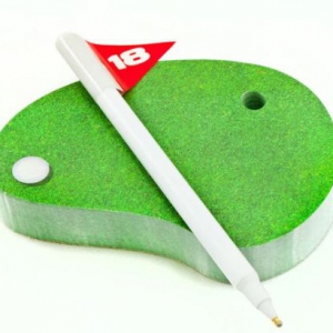 高尔夫球洞便笺